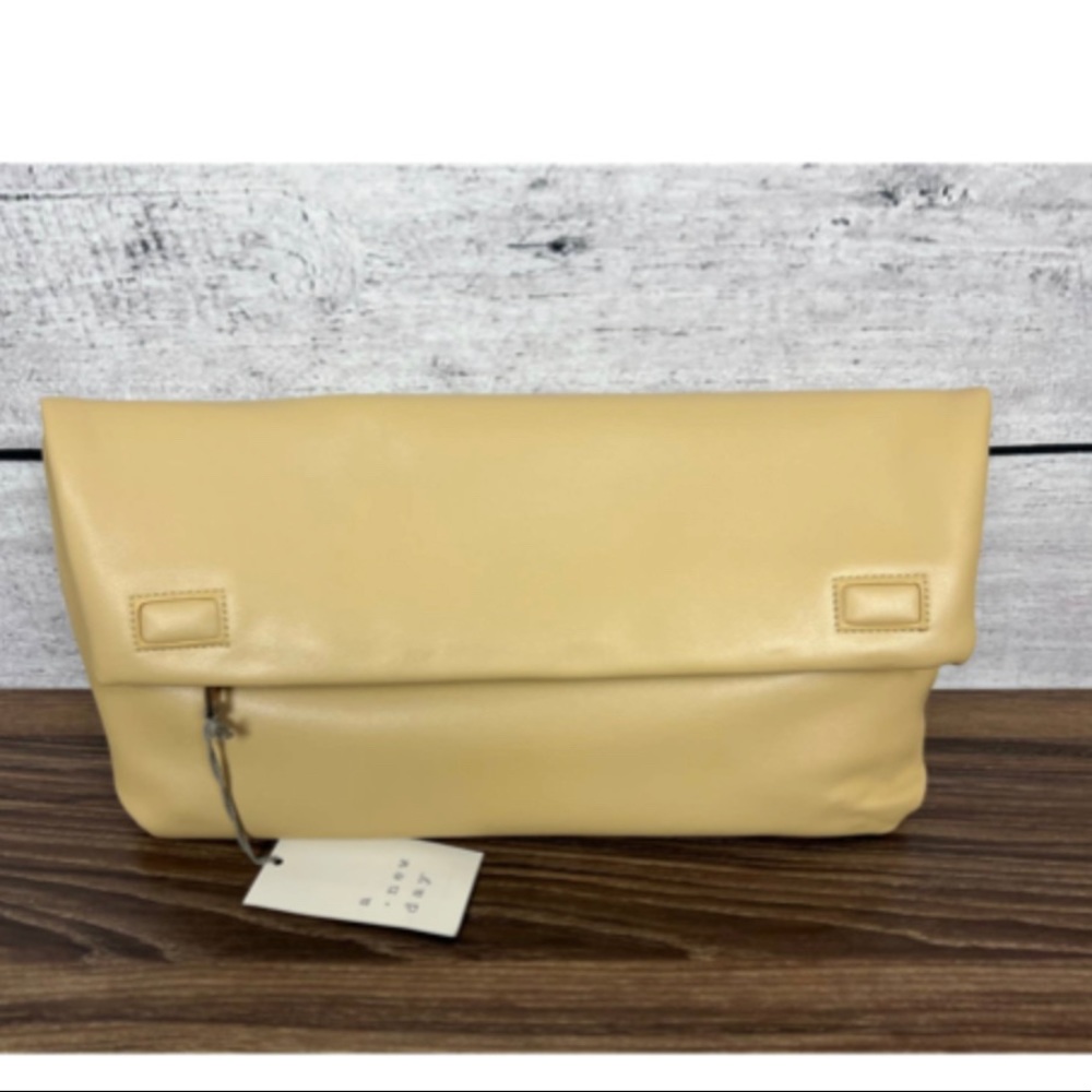 A New Day Khaki Clutch